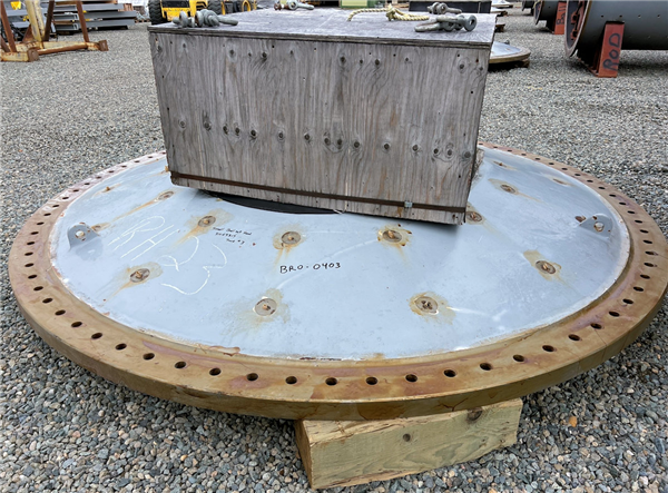 Unused Outotec 2.7m X 4.1m (8.6' X 13.5') Ball Mill, 450 Hp (336 Kw) Motor)